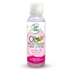 SOFT & SILKY OIL MOISTURIZER HAIR LOTION WITH OLIVE OIL VITAMIN E & B5