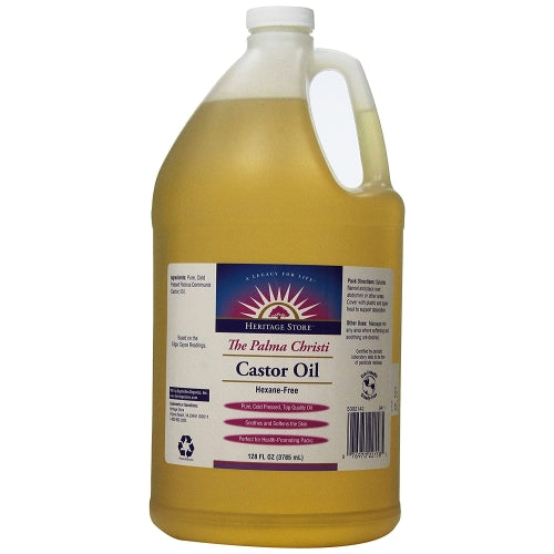 Heritage Store, Castor Oil, 1 GALLON
