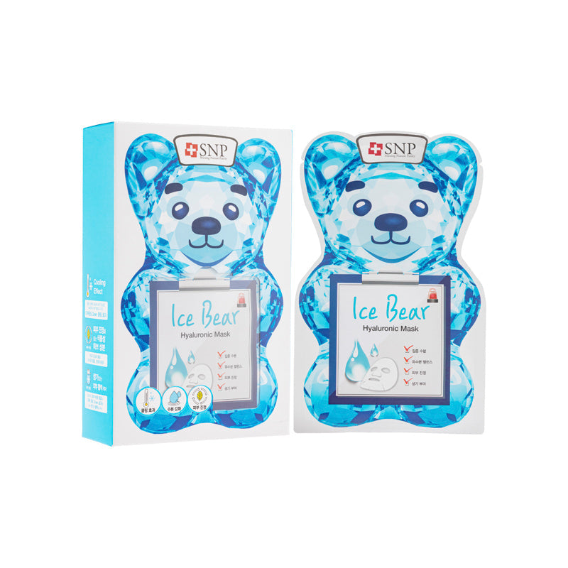 Snp Ice Bear Hyaluronic Mask 10PCS