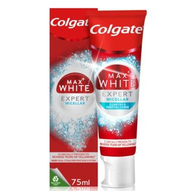 Colgate Max White Expert Micellar Whitening Toothpaste 75ml