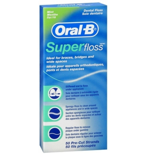 ORAL B SUPER FLOSS