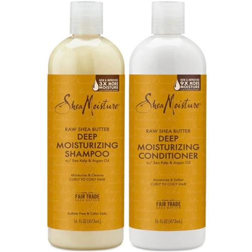 SheaMoisture Raw Shea Butter Deep Moisturizing With Sea Kelp & Argan Oil - BONUS 19.8oz