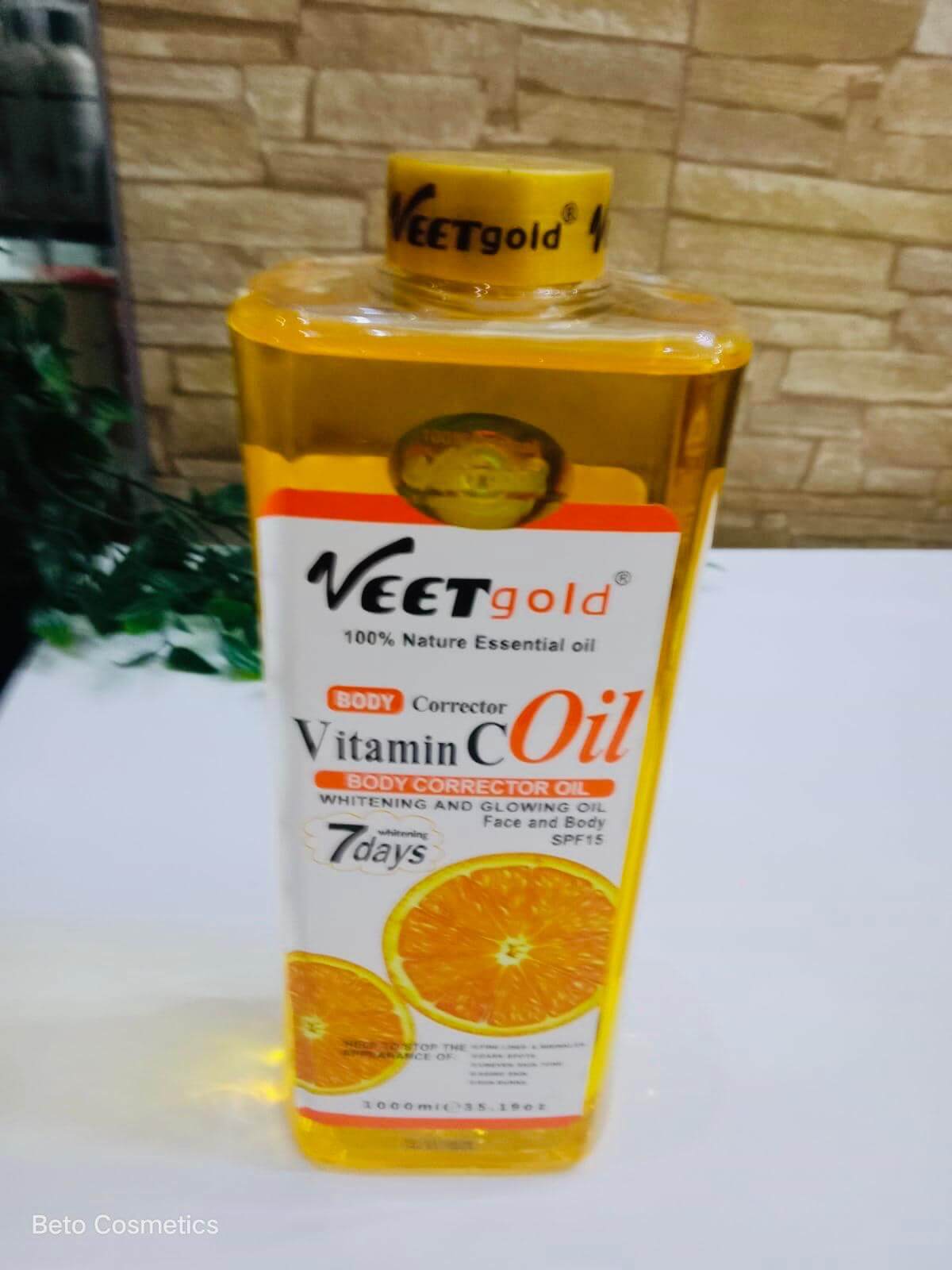 Veet Gold Vitamin C Super Whitening Oil 1000 ml
