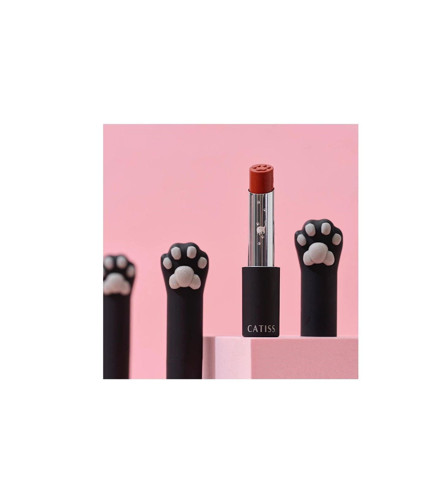 Black Cat Moisturizing & Matte Lipstick - Roasted Pumpkin Orange