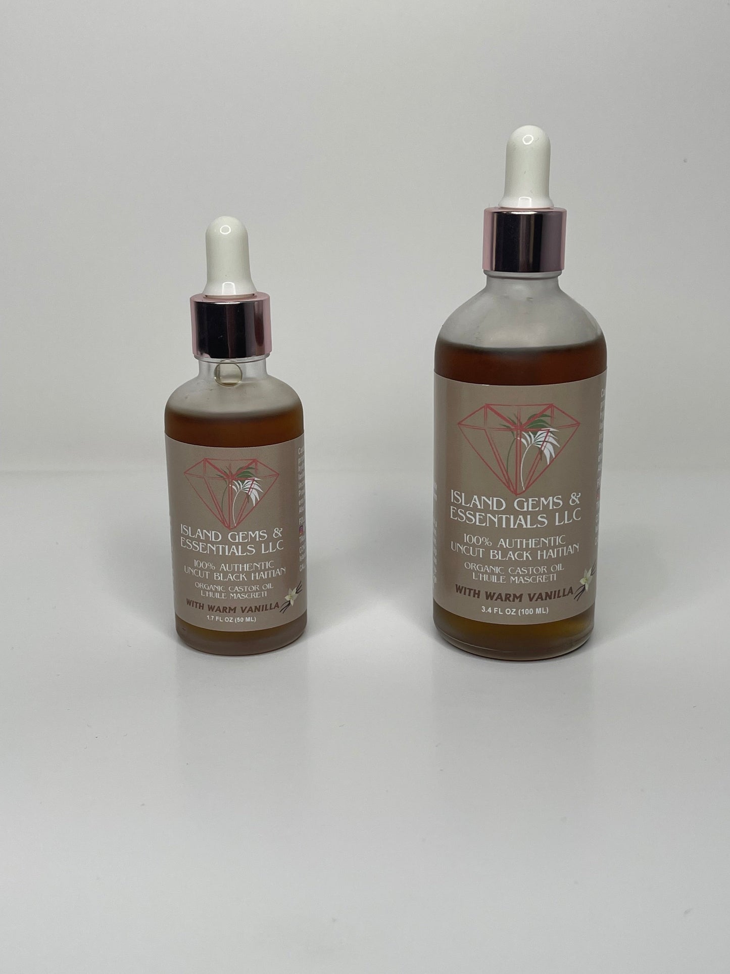 Haitian Black Castor Oil: Warm Vanilla