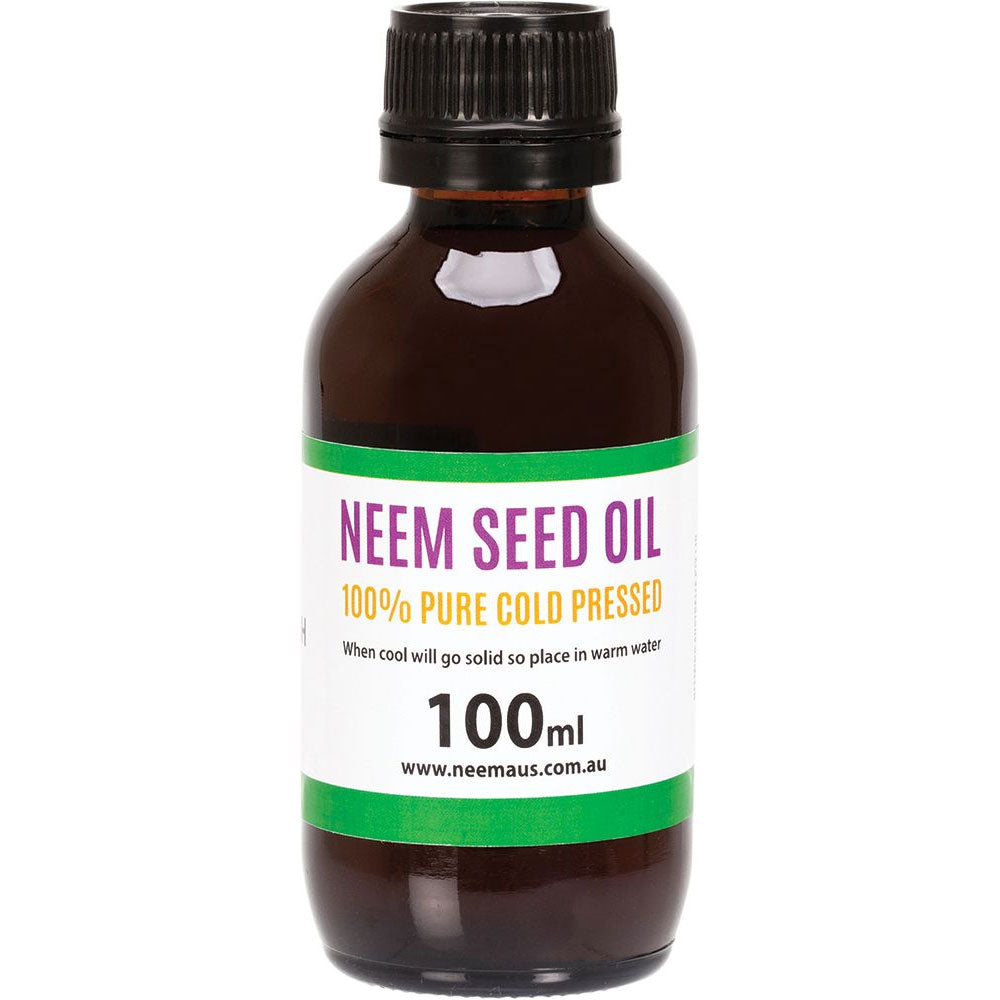 NEEMING AUSTRALIA Neem Seed Oil 100% Pure & Cold Pressed 100ml