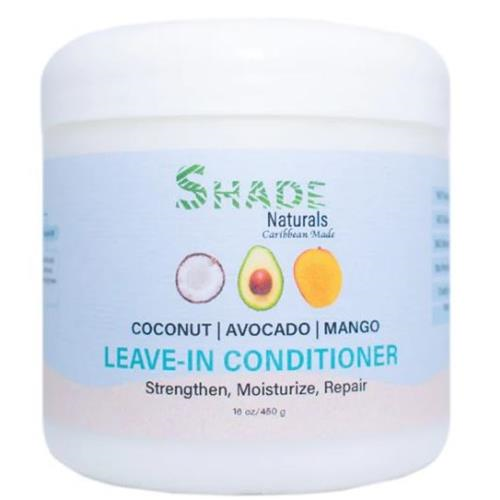 Shade Naturals Leave In Conditioner (Coconut, Avocado, Mango) 8oz