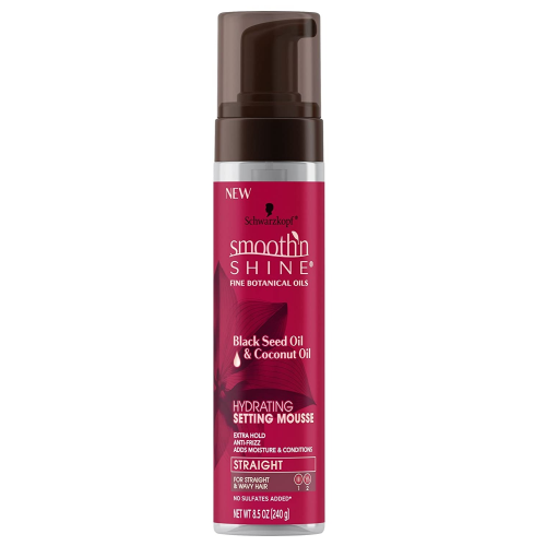 Smooth N Shine Straight Mousse Fit Moisturizing 8.5 fl oz