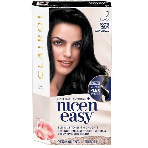 CLAIROL NICE N EASY 2 BLACK