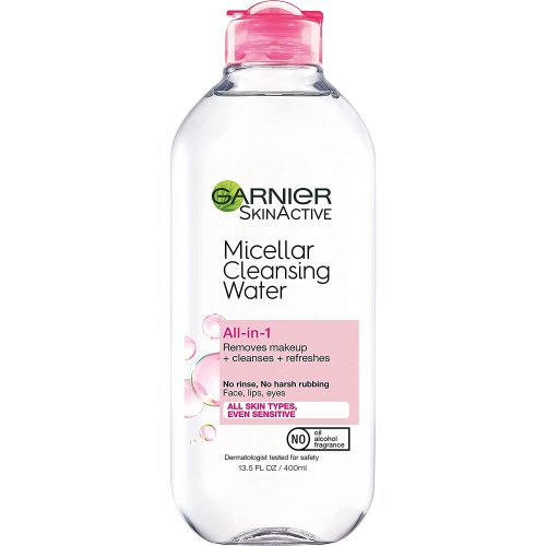 Garnier SkinActive Micellar Cleansing Water, For All Skin Types, 13.5 Fl Oz