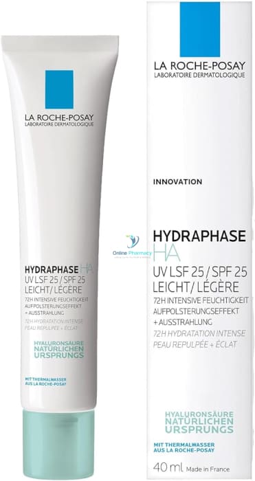 La Roche Posay Hydraphase Intense Light F20 - 40ml