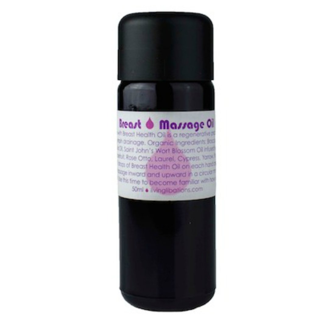 Living Libations Breast Massage Oil