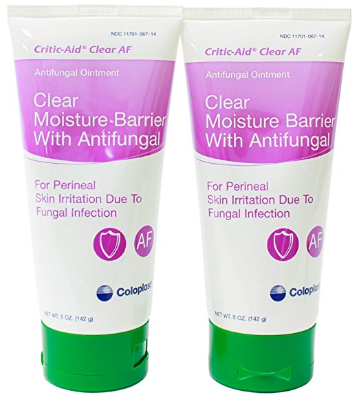 Critic-Aid Clear AF Skin Protectant, 5 oz. Tube, Scented Ointment, Pack of 2 26798554