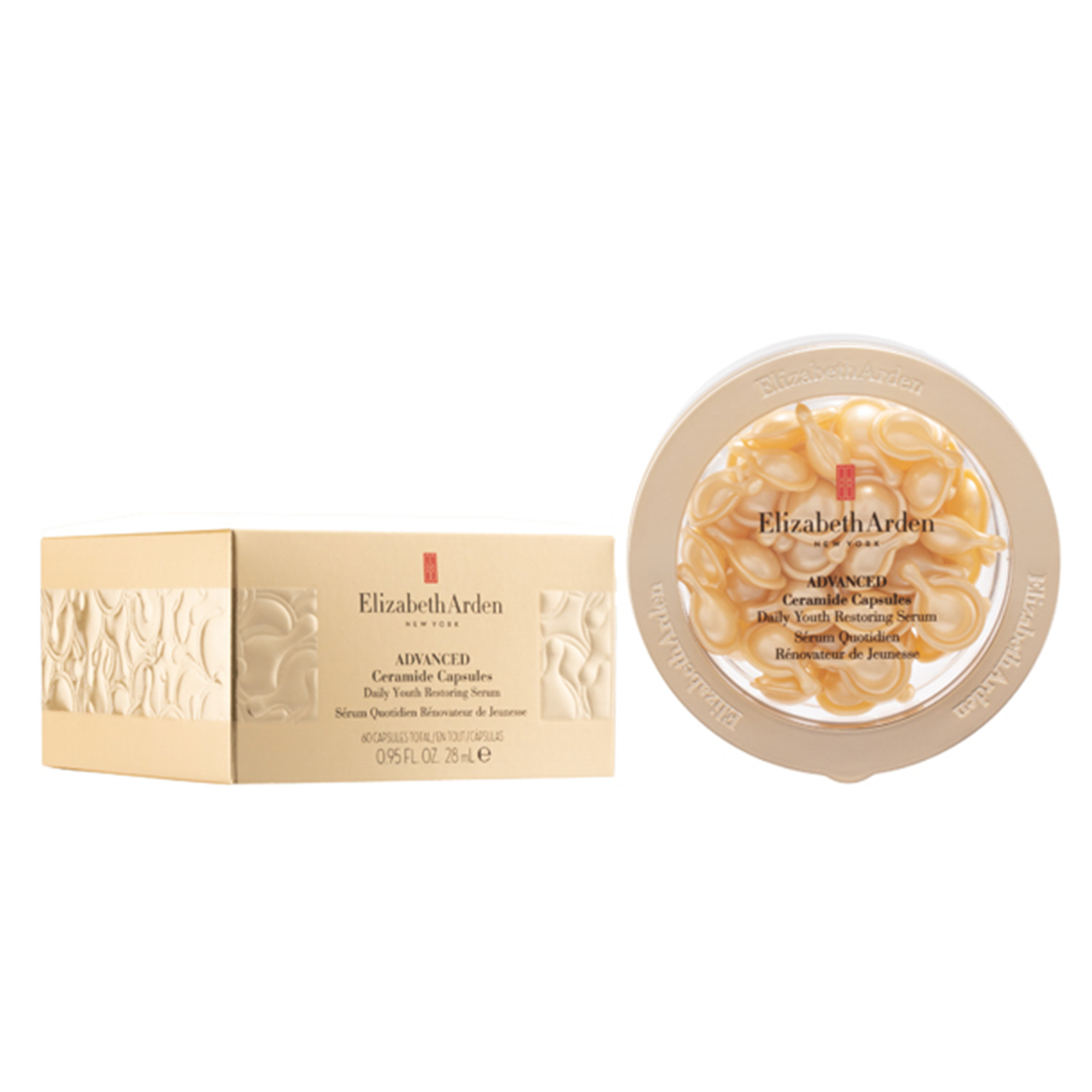 Elizabeth Arden Advanced Ceramide Capsules Daily Youth Restoring Serum  Upgrade Version 60 Capsules