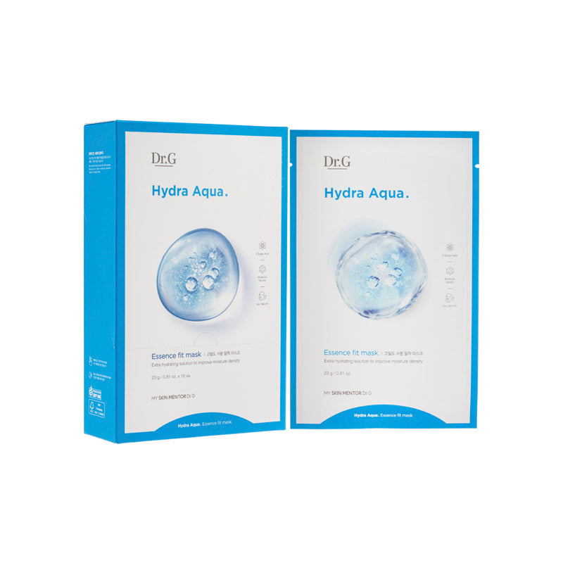 Dr.G Hydra Aqua Essence Fit Mask 10 PCS