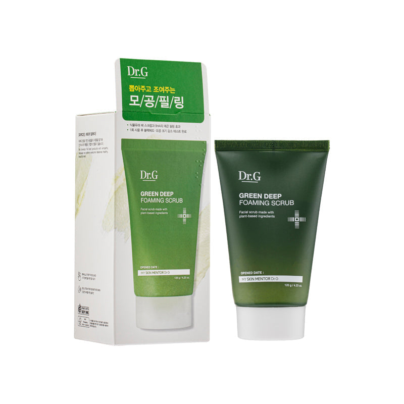Dr.G Green Deep Foaming Scrub 120G