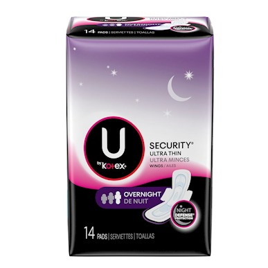 Kotex Overnight Pads