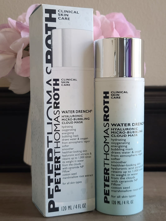 Peter Thomas Roth Water Drench Hyaluronic Micro-Bubbling Cloud Mask