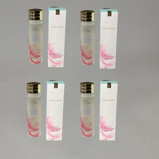 ESTEE LAUDER Pack of 4 Micro Essence Skin Activating Treatment Lotion Sakura 6.7oz / 200mL