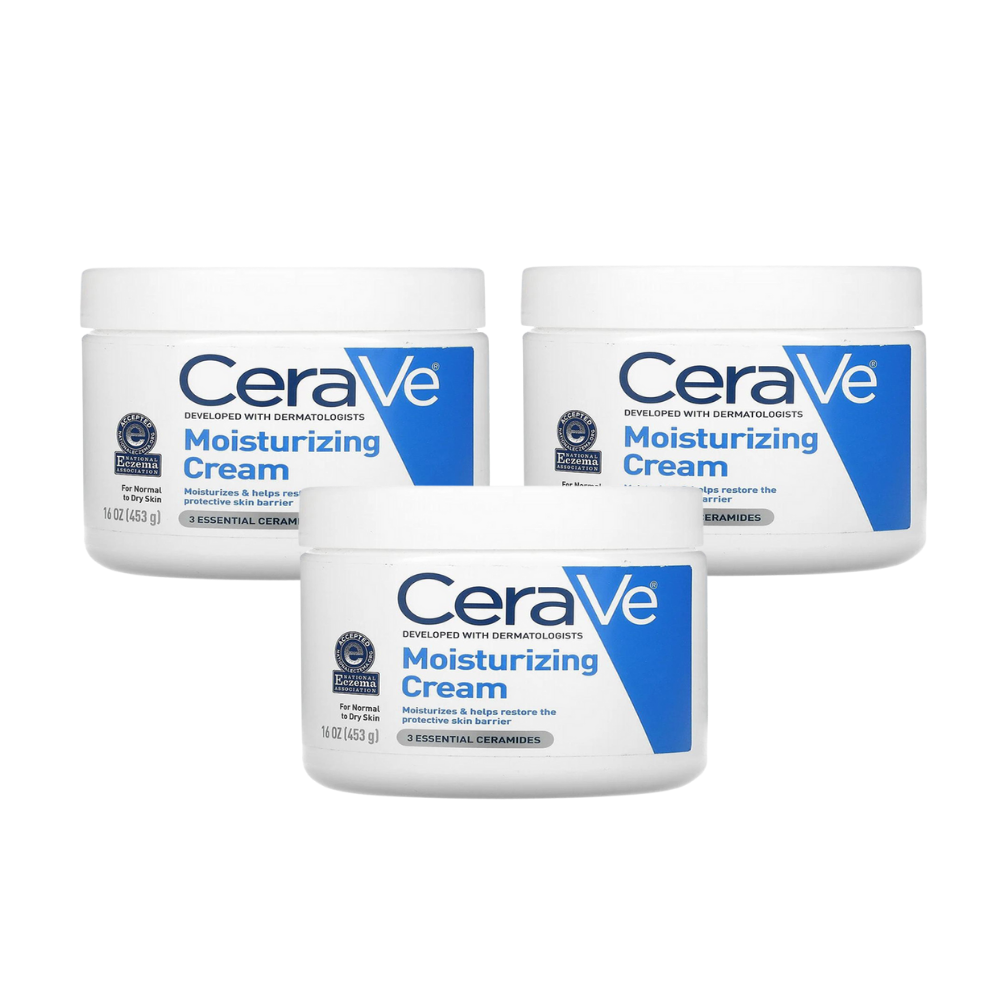 CeraVe (L’oreal) Moisturizing Cream – Moisturizes & Helps Restore Skin - 16oz/453g