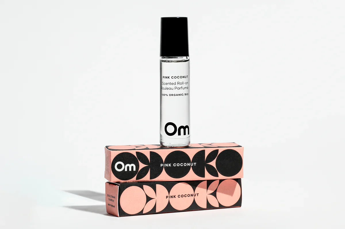 Om - Pink Coconut Scented Roll On