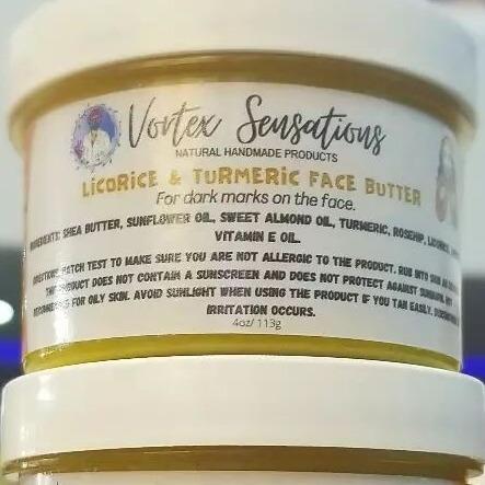 Vortex Sensations Licorice & Turmeric Face Butter 113g
