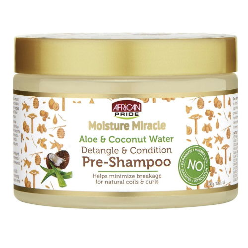 African Pride Moisture Miracle Pre-Shampoo, 12oz