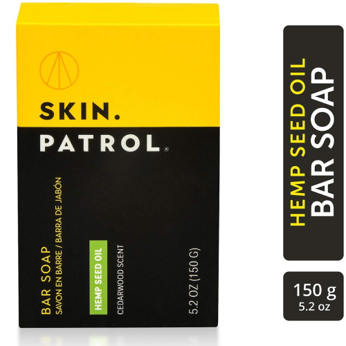 Skin Patrol Hemp Soap with Hemp Seed Oil 5.2oz