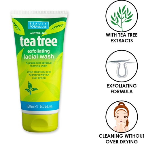 BEAUTY FORMULA FACIAL WASH - TEA TREE 150ML