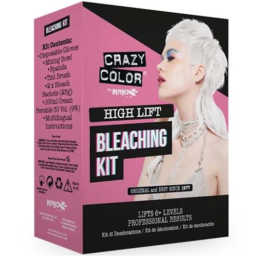 Renbow Crazy Colour Complete Hair Bleaching Kit