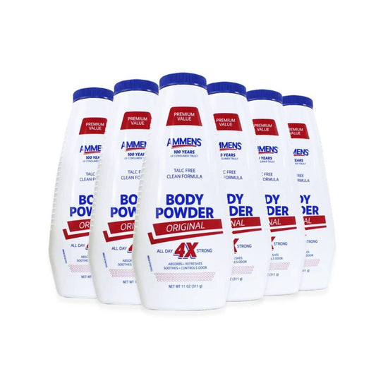Ammens, Powder Original, 11 oz - 6 Pack