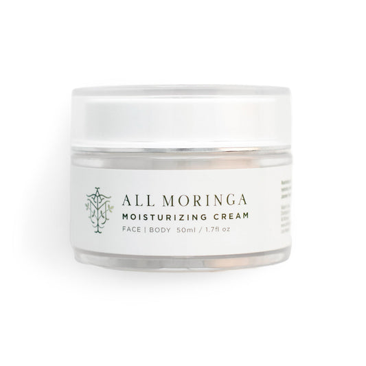 All Natural Moringa Moisturizing Face Cream for Hydrated & Glowing Skin
