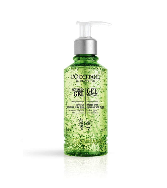 L'OCCITANE Foaming Facial Cleansing Gel - 200 ml