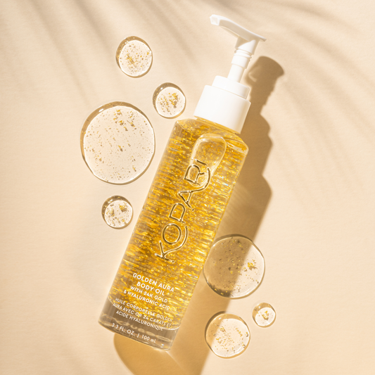 KOPARI GOLDEN AURA BODY OIL WITH 24K GOLD & HYALURONIC ACID