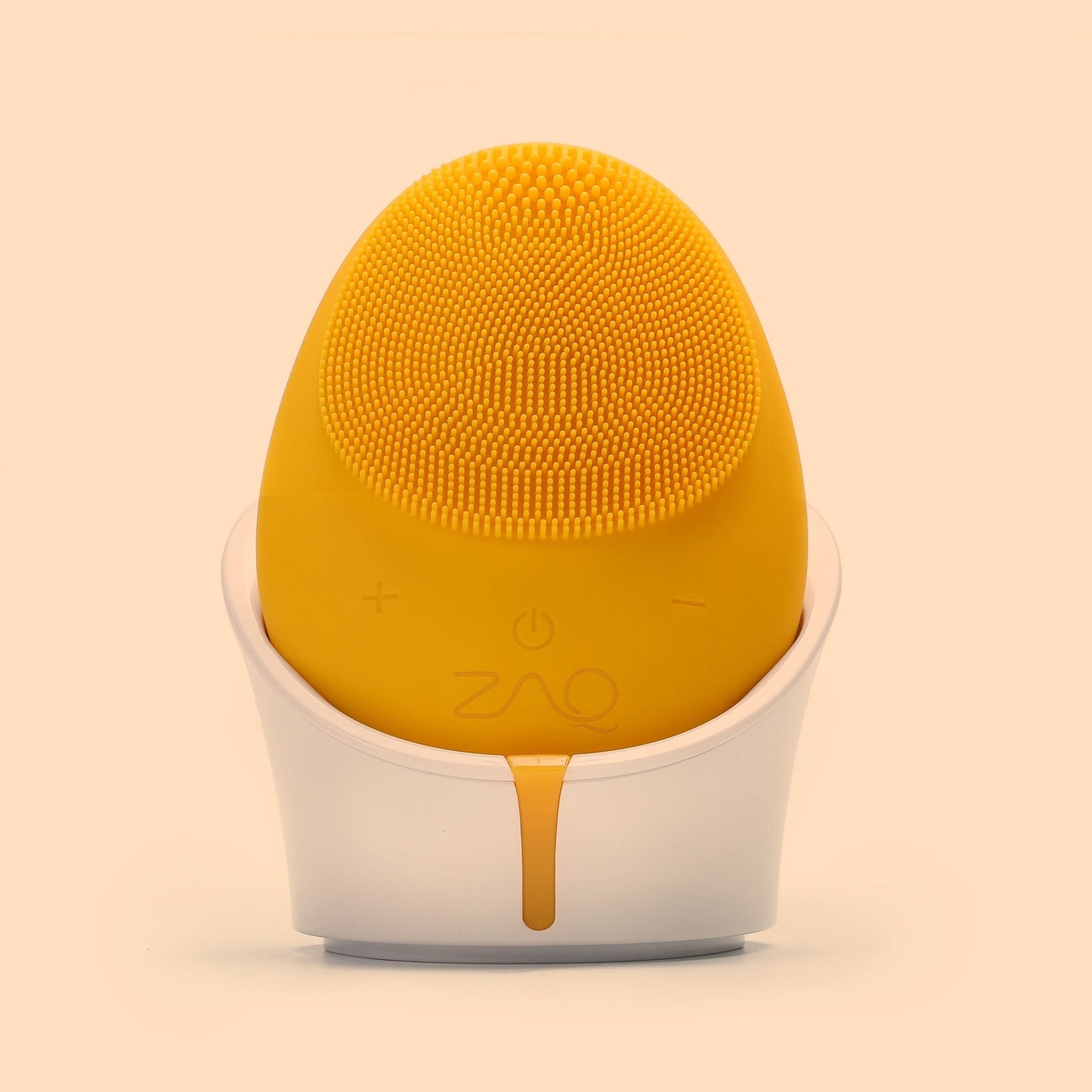 Mellow W-SONIC Silicone Facial Cleansing Brush by ZAQ Skin & Body