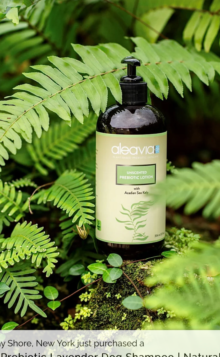 Aleavia Prebiotic Lotion with Acadian Sea Kelp