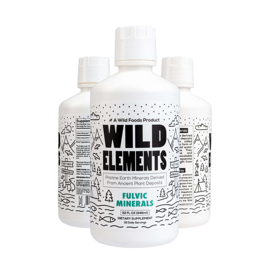 Fulvic Acid Mineral Blend - Case of Six by Wild Foods