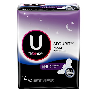 Kotex Overnight Pads