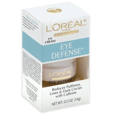 L'Oreal Paris Dermo-Expertise Eye Defense Under Eye Cream for Dark Circles, 0.5