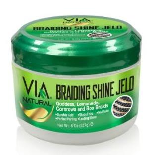 Via Natural Braiding Shine Jelo  8 oz