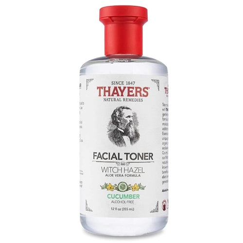 Thayers Natural Remedies Facial Toner Witch Hazel With Aloe Vera - Alcohol Free 12 fl oz