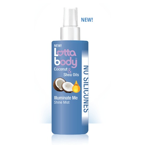 Lotta Body Coconut & Shea Oils Illuminate Me Shine Mist 4oz