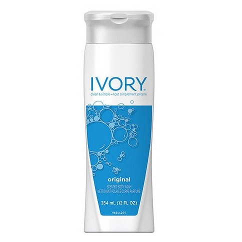 IVORY ORIGINAL SCENTED BODY WASH 12 OZ
