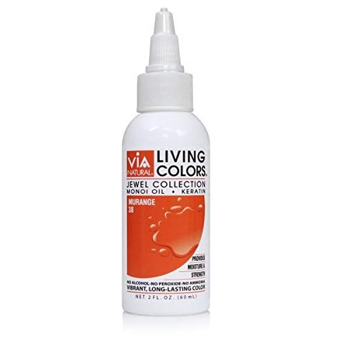 Via Living Colors Jewel Collection Hair Color 4oz