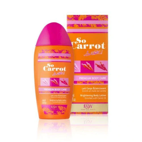 Fair & White So Carrot Brightening Body Lotion 500ml