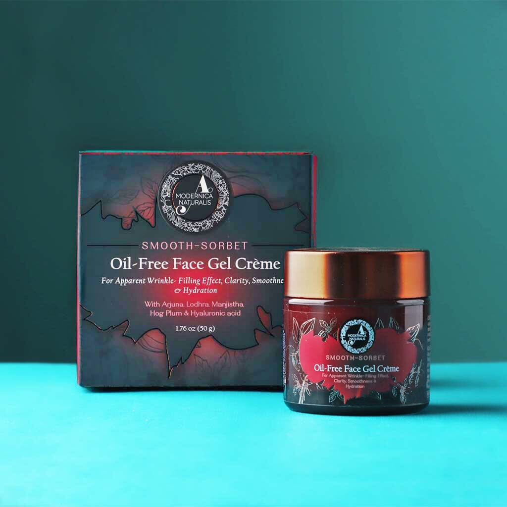 Smooth-Sorbet | Lightweight Face Gel Crème | For Softer, Smoother, Firm Looking Skin – With Natural Vitamins A,C, E and Non-Toxic Actives