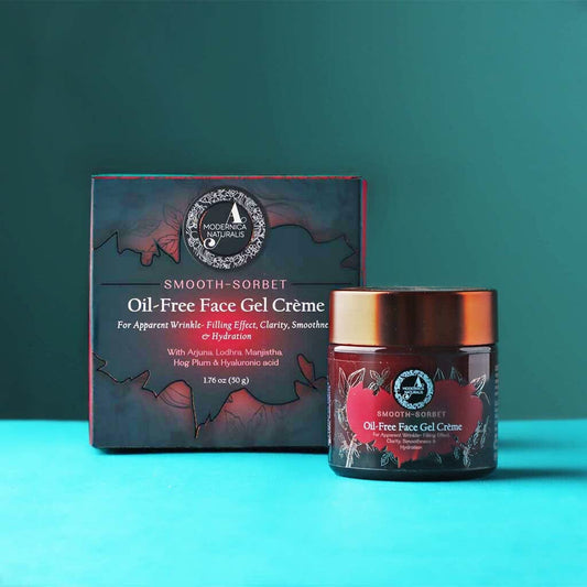 Smooth-Sorbet : Oil-Free Face Gel Crème | For Apparent Wrinkle-Filling Effect, Clarity, Smoothness & Hydration